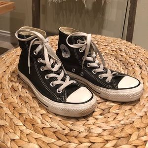 Black Hightop Converse